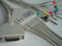 FUKUDA EKG cable with 10 leads — view 2